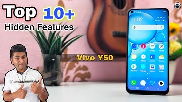 Vivo Y50 Top 10+ Hidden Features - Tips & Tricks 🔥🔥🔥
