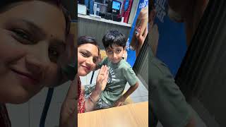 Pizza treat with family in Mathura Domino’s #ytshorts #viralvideo #dominos #pizza #mathura