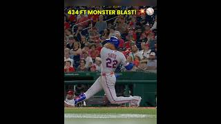 Juan Soto CRUSHES a 434 FT home run! 110.2 MPH exit velo! 🚀🇩🇴 #baseball #parati #mlb #juansoto