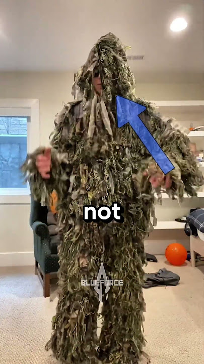 Why snipers avoid ghillies suits?