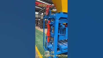 QTJ 4- 26 block making machine #hollowblockmachine #block #machine