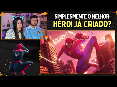 Apenas um Raphyx - O que é ser herói? (Homem Aranha) | React