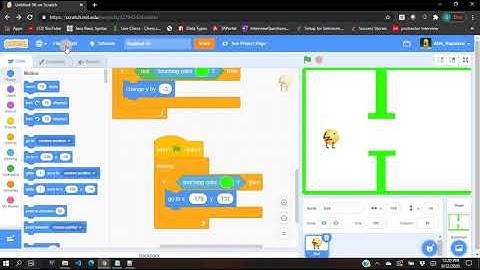 How to make a Flappy Bird game in scratch 3.0 (Part 2)