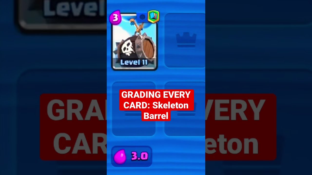 Насколько хороша «Скелетная бочка» в Clash Royale? 🏴‍☠️