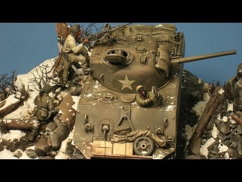 Diorama of the Day: The Butcher&rsquo;s Bill | A Battle of the Bulge diorama by Paul Keefe