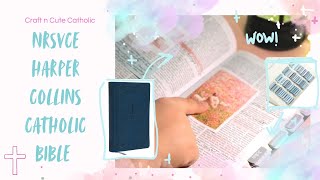 📖 CATHOLIC BIBLE FROM AMAZON - #bible #review #jesus #godsword #CATHOLIC #flipthrough #journal