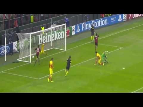 AC Milan Vs FC Barcelona 1-1 All Goals & Highlights 22/10/2013 HD