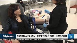 Blood donations on the rise