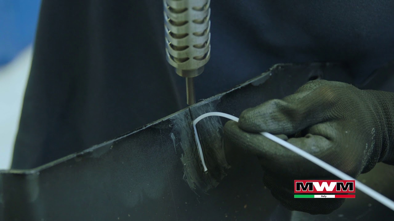 PLASTIC REPAIR - How to repair a P/E (PP+EPDM) car bumper