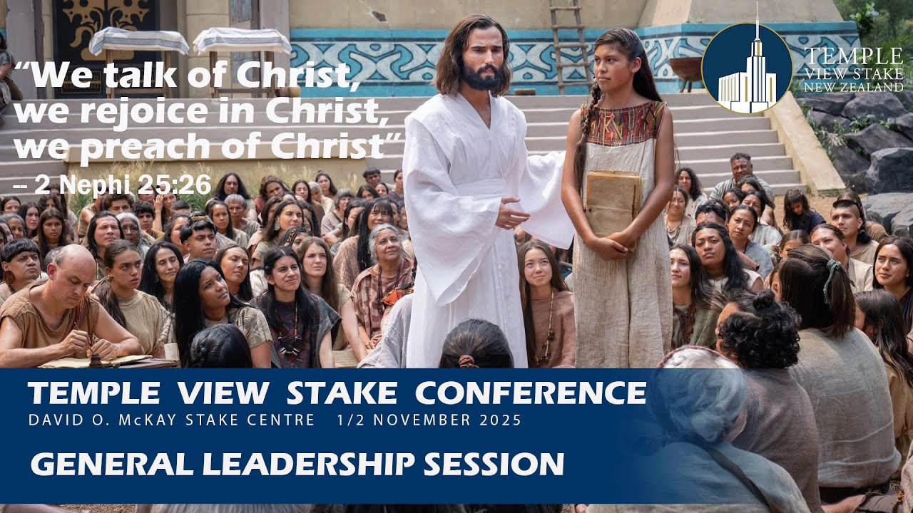 Stake Conference -- Nov 2025 -- Leadership - YouTube
