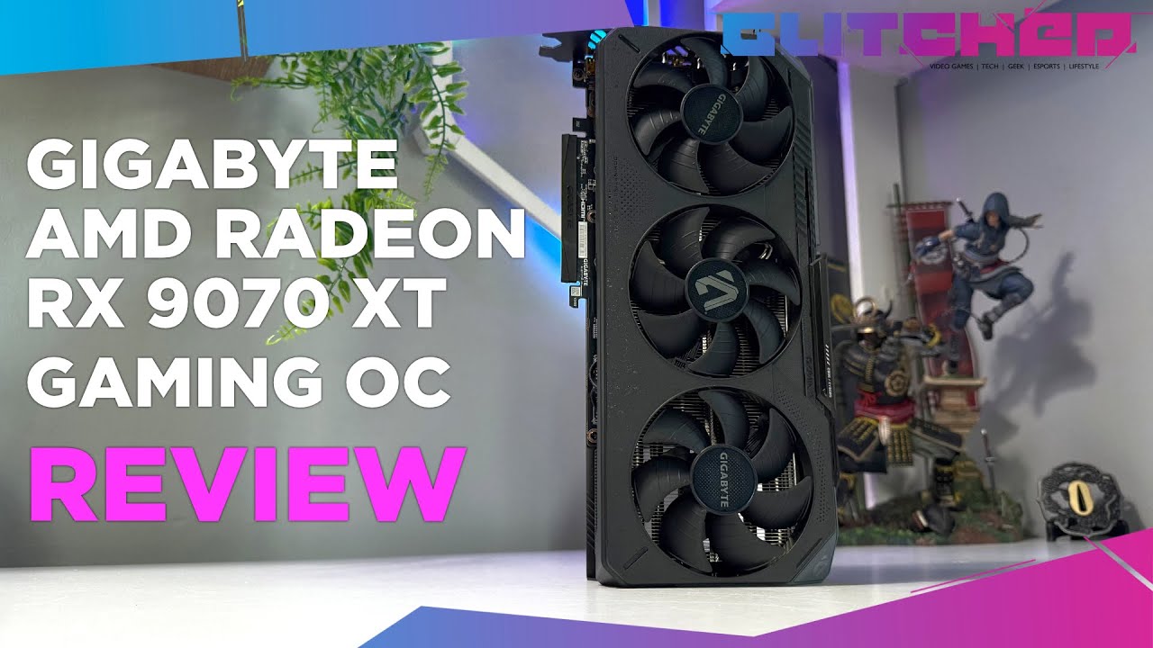Gigabyte Radeon RX 9070 XT Gaming OC Review - YouTube