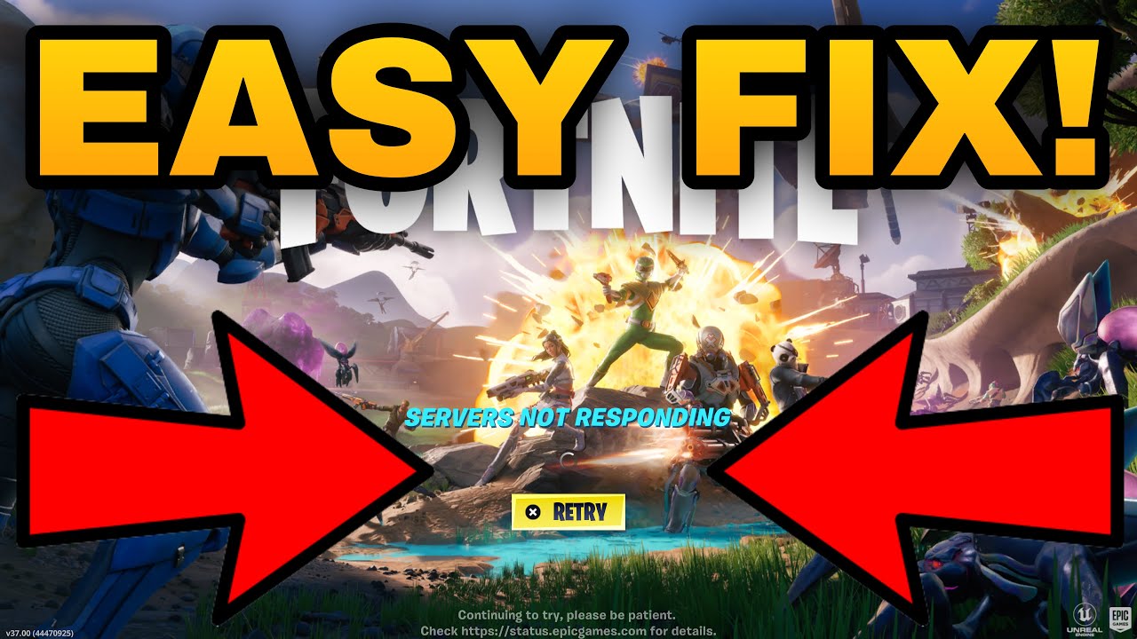 Why Is Fortnite Servers Down? (How To Fix Fortnite Update Servers Down Not Responding FIX)