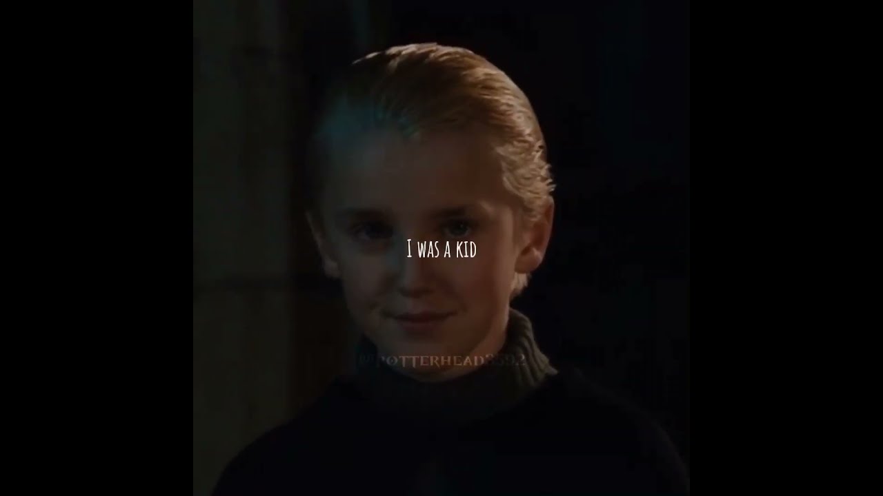 I Feel Bad For Draco Harrypotter Edit 