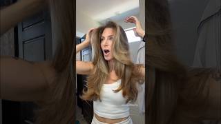 Roller set trick for soft, bouncy fringe volume ✨ #HairTutorial #Blowout #airlightpro @l@lorealpro
