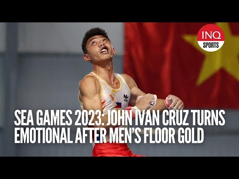 SEA Games 2023: John Ivan Cruz turns emotional after men’s floor gold