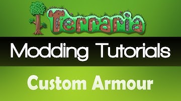 Terraria 1.3+: Modding Tutorial - Custom Armour! - #9