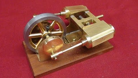 Part 6 of 10 - tubalcain Builds the YELLOW BOY STEAM ENGINE