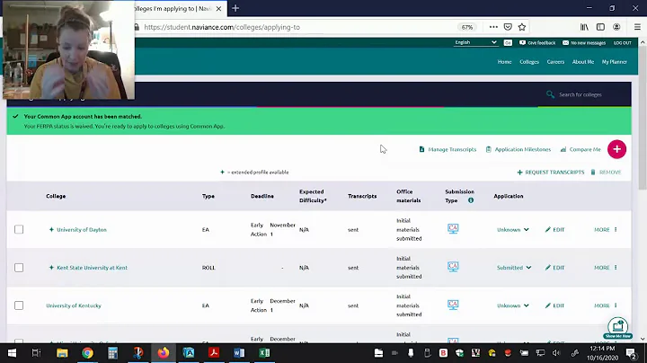 Stay on Top of Your Transcripts and Recommendations with Naviance
