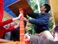 Filling the stupa at the kurukulla buddhist center in medford ma 10172009