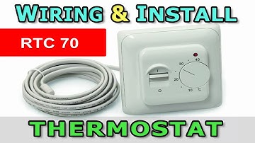 Thermostat for Floor Heating RTC-70 | Wiring & Installation Tutorial | Budget Controller Guide