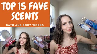 TOP 15 FAVORITE FINE FRAGRANCE MISTS! | All of my TOP TIER BBW mists!
