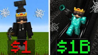 Going From $0 to $1 BILLION Trapping on Apple MC Minecraft Server 