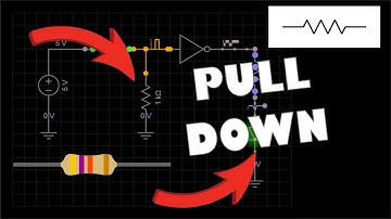 Resistores de Pull Down- O que é e como utilizar? Eletrônica Fácil