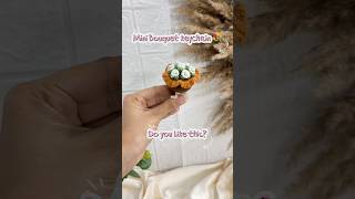 💐Best gifting option💐 #crochet #crocheting #keychain ##transition #bouquet #beautiful #amigurumi