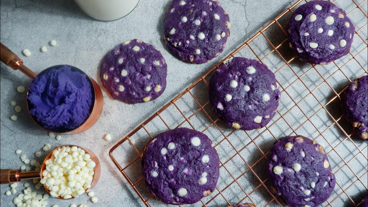 Ube Cookies - YouTube