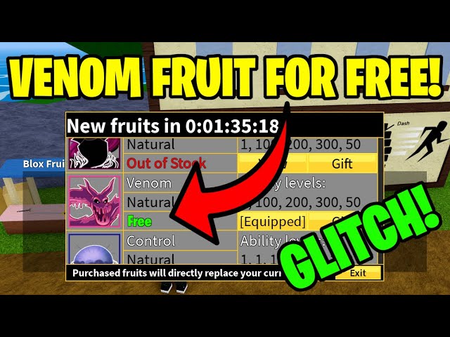 I just got Venom Fruit