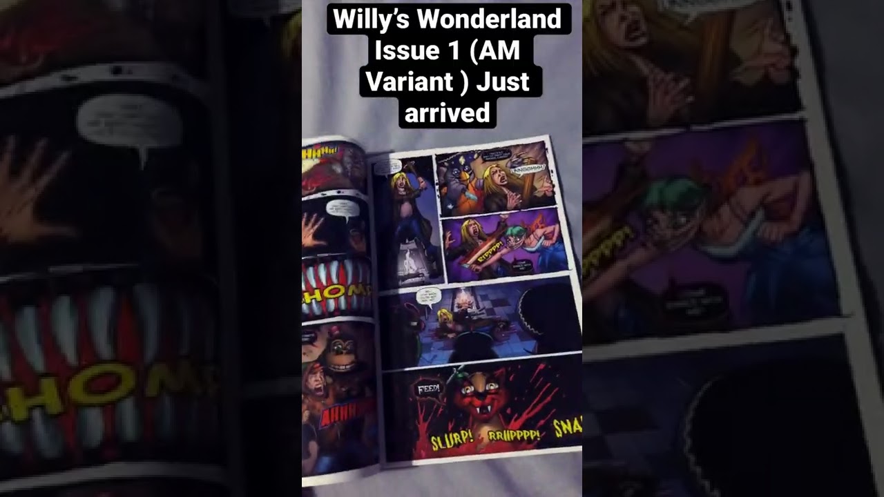 Willy’s Wonderland: Prequel Issue 1 (Willy Weasel Poster Variant)