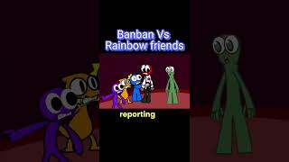 Banban Vs Rainbow Friends #Rainbowfriends  #Huggypoppysplaytime #Animation #Tadc #Poppyhuggywuggy