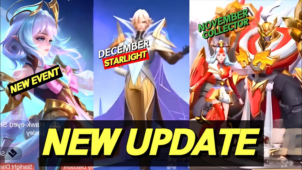 MLBB BIG UPDATE - ANGELA ANNUAL STARLIGHT, XAVIER STARLIGHT, EDITH ...