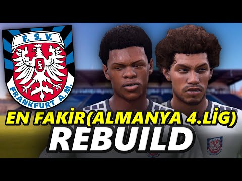 ALMANYA 4. LİGİNİN EN FAKİR TAKIMI // EN DİPTEN ZİRVEYE REBUILD // FIFA 22 KARİYER MODU