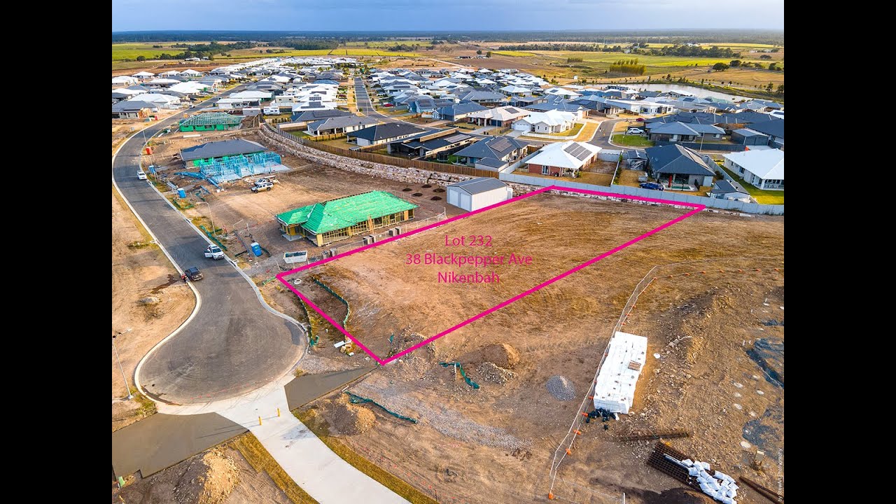 Land Hervey Bay 38 Blackpepper Avenue Nikenbah YouTube