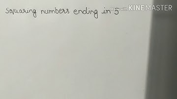 How to calculate square of numbers ending in 5 ( Part 1 )