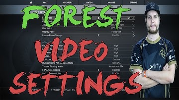 CSGO: NiP f0rest video settings