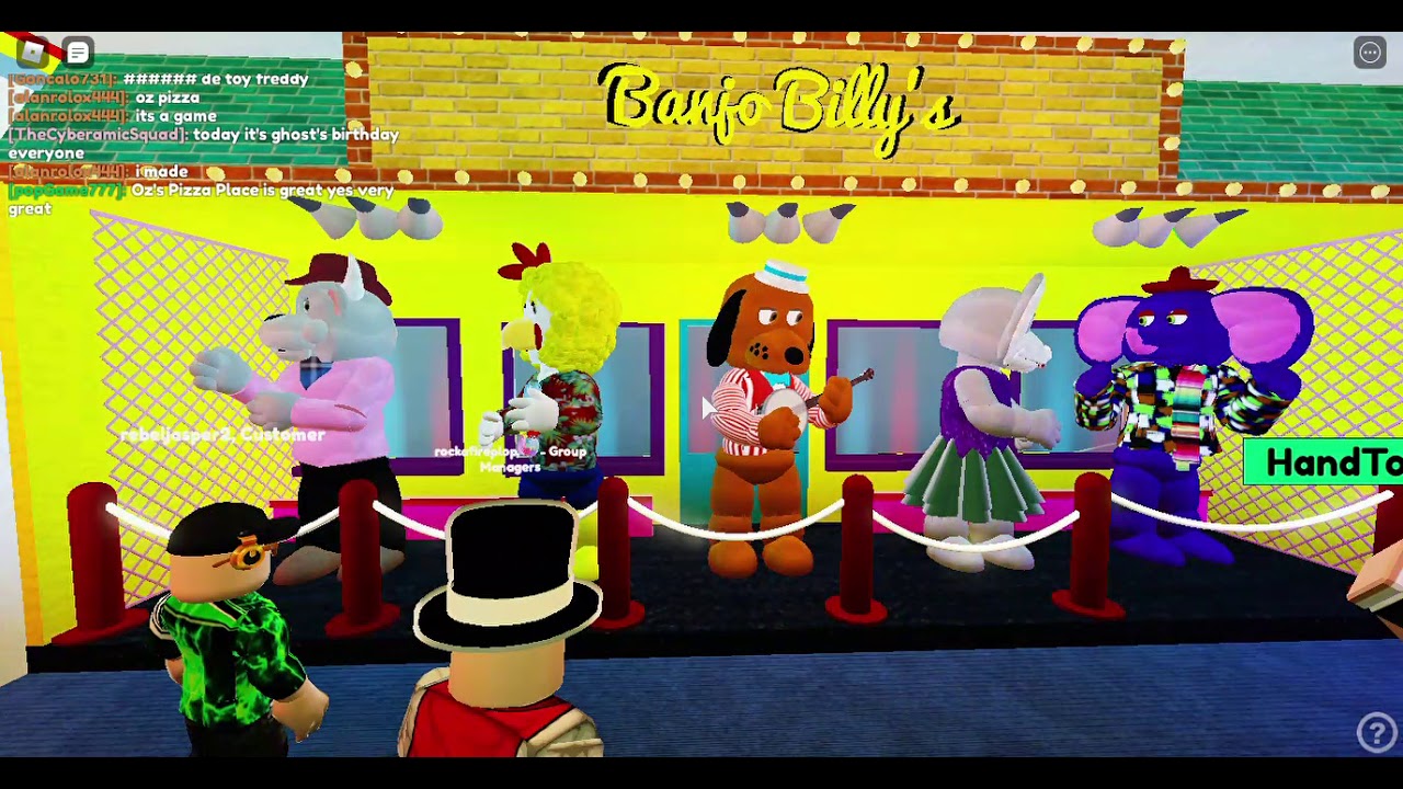 Banjo Billy's Pizza Federal East Plaza(roblox) YouTube