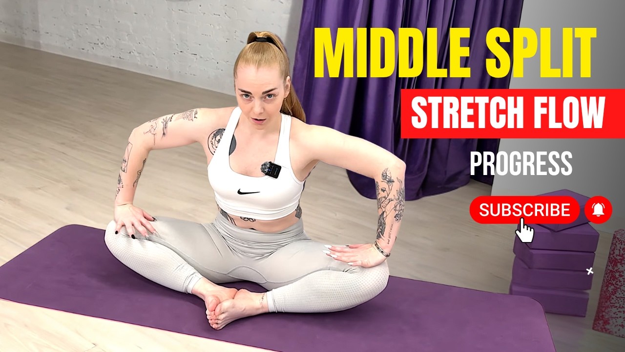 Middle Stretch Middle Split Stretch | 2 Min Routine to Unlock Flexibility Fast - YouTube