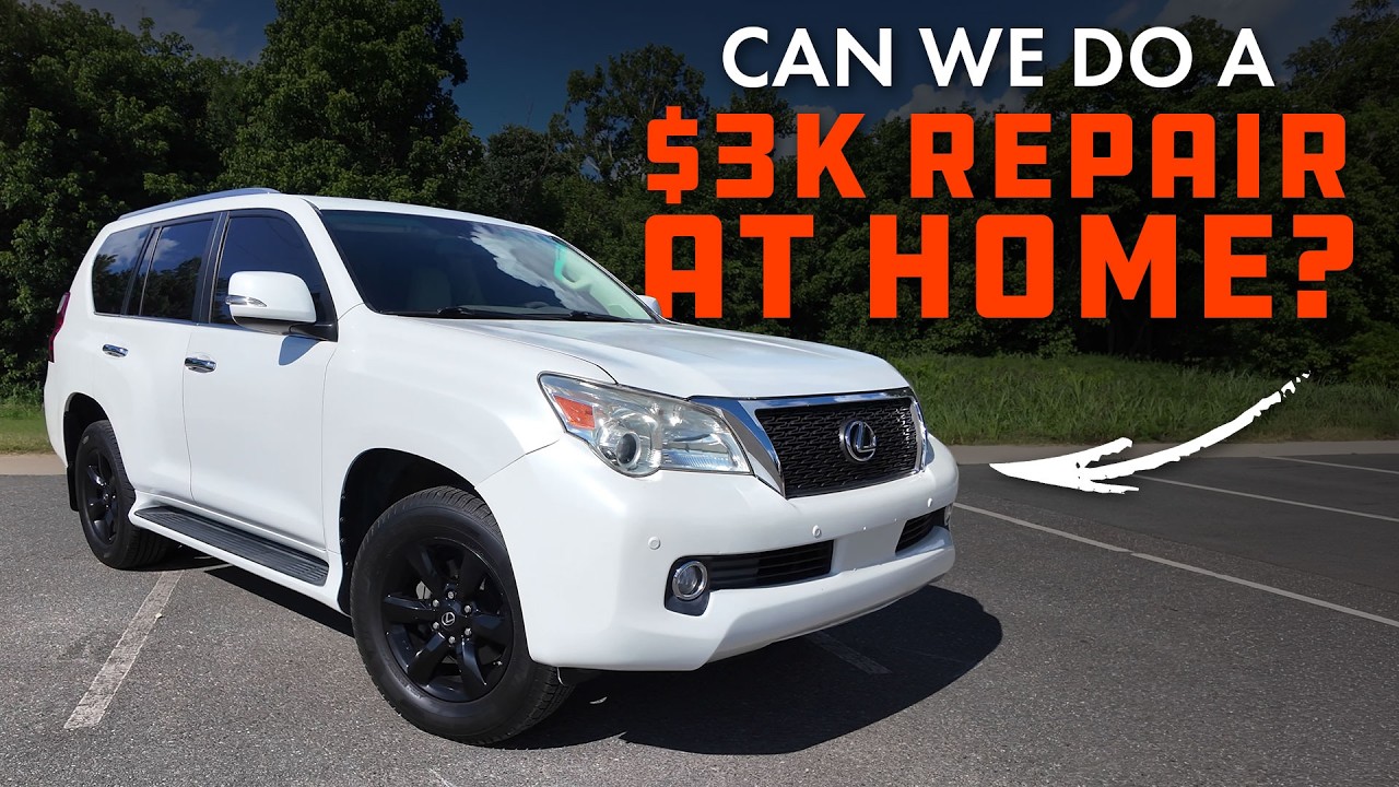 $3K GX460 Valley Plate Leak Repair (DIY at Home)