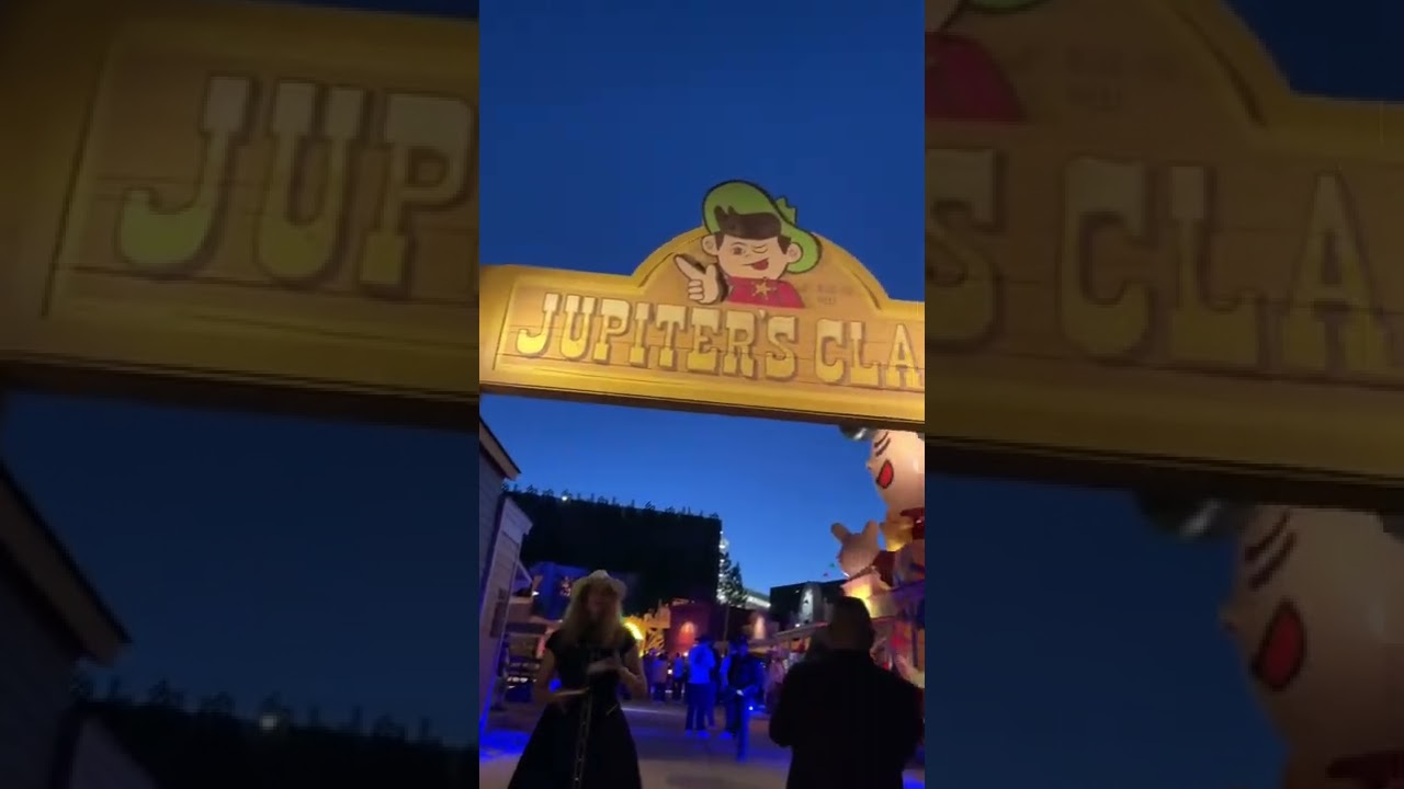 Jupiters Claim from NOPE movie at universal studios Hollywood 