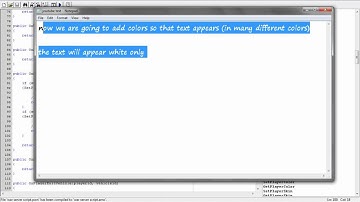 How to make a server in samp part 3: scripting: adding colors