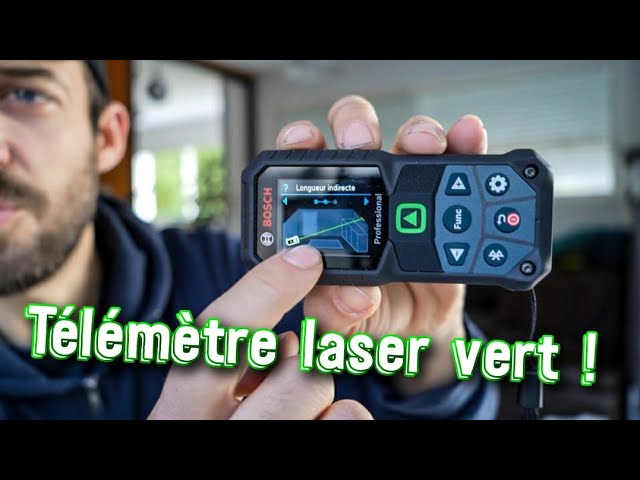 Télémètre laser Bosch GLM 120 C - Pause Café - BichonTV