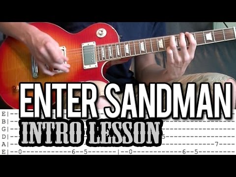 metallica---enter-sandman-intro-guitar-lesson-(with-tab)