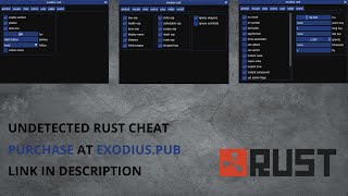 Rust Cheating | Dominating Official Facepunch Servers | ft. Exodius.pub