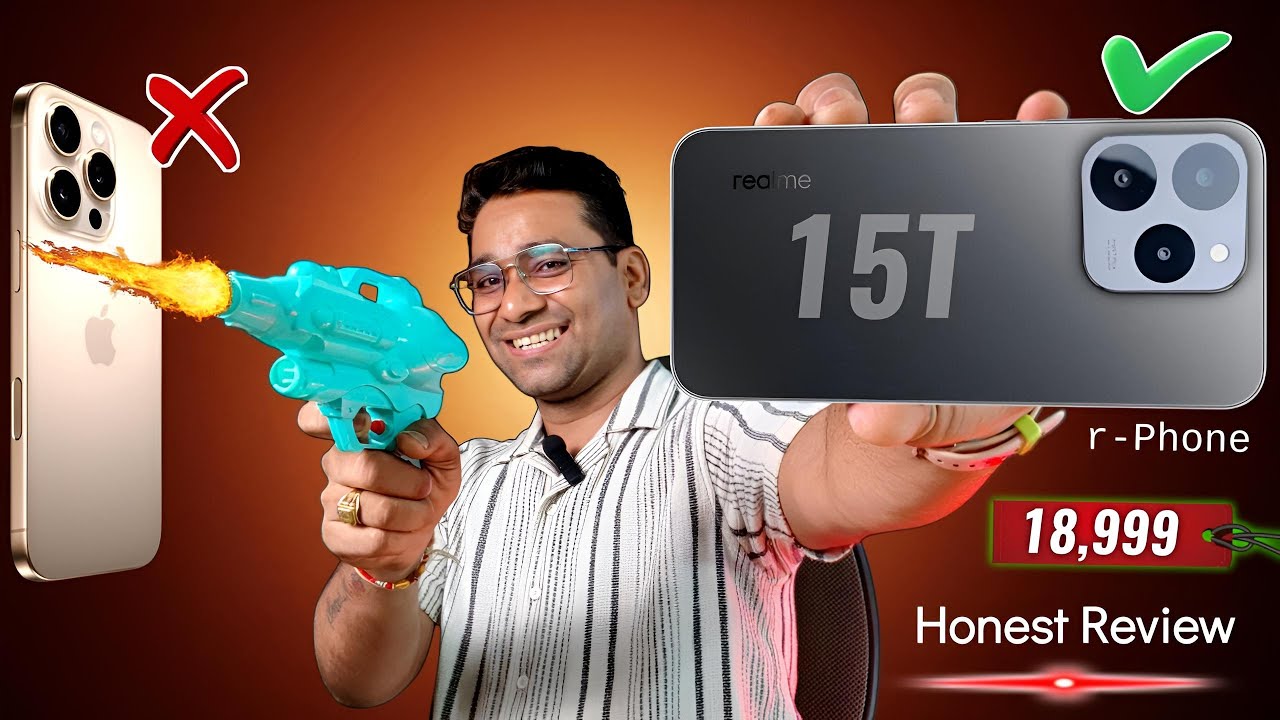 realme 15T True Copy of i-Phone Just 18,999 Only | realme 15T Best Mobile Under 20k ? 