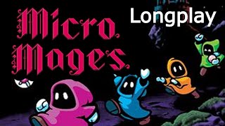 Micro Mages (NES) - Morphcat Games [Longplay, No Commentary - Singleplayer Normal/Hard]