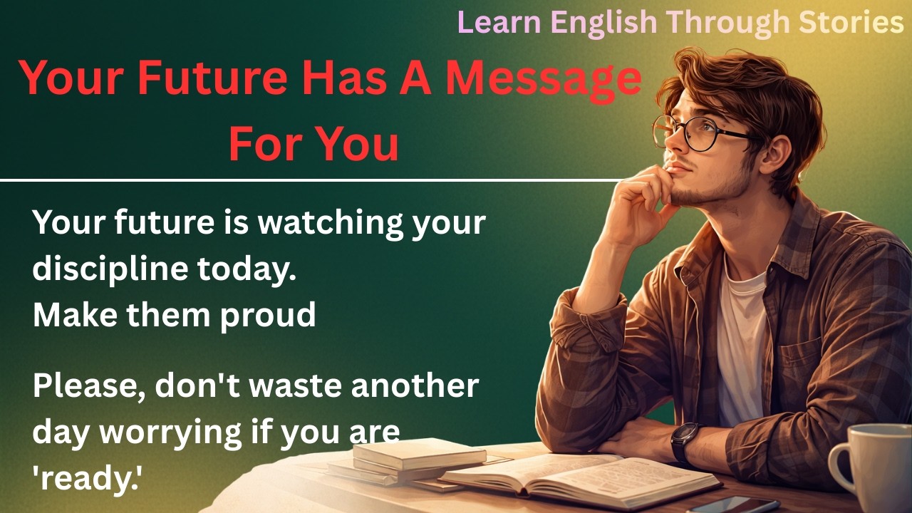 A Letter From Your Future Self | If You Feel Like Quitting | English Listening Practice