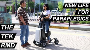 The Tek RMD From Matia Robotics Gives A New Life To Paraplegics By Letting Them Stand And Travel