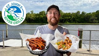 Eating at St John s River Grille on the River Waterfront Dining